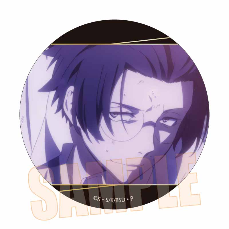 文豪ストレイドッグス_メモリーズ缶バッジ (黒の時代) 坂口 安吾C