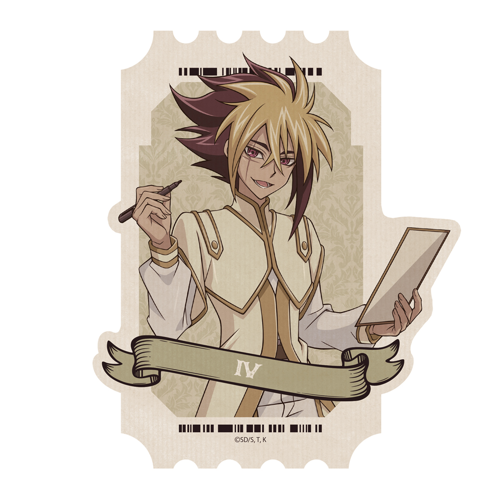 遊☆戯☆王ZEXAL_描き下ろし Ⅳ 屋外対応ステッカー オフモード