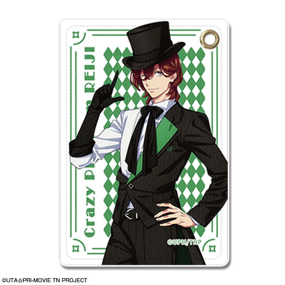 劇場版 うたの☆プリンスさまっ♪ TABOO NIGHT XXXX_レザーパスケース デザイン01(寿 嶺二)