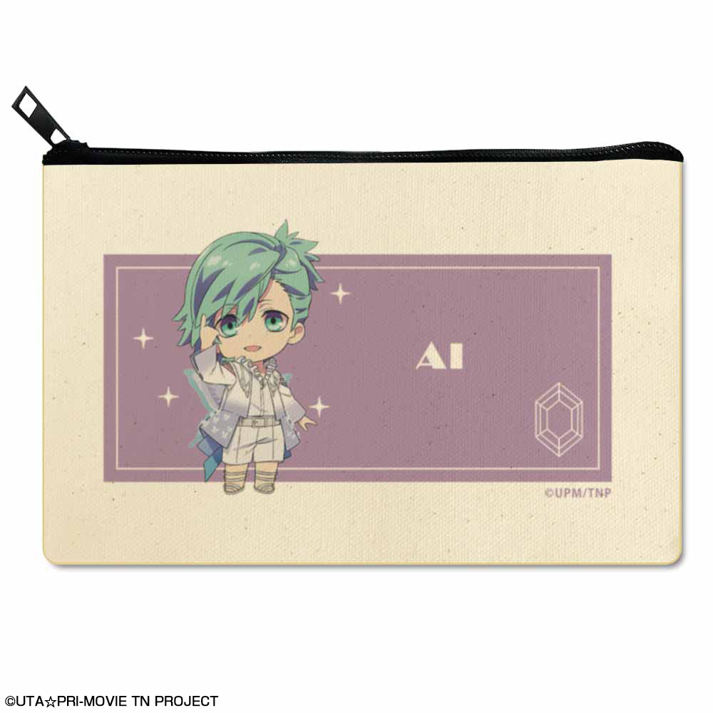 劇場版 うたの☆プリンスさまっ♪ TABOO NIGHT XXXX_フラットポーチ デザイン03(美風 藍)