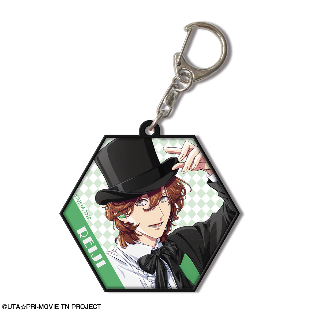 劇場版 うたの☆プリンスさまっ♪ TABOO NIGHT XXXX_ラバーキーホルダー デザイン01(寿 嶺二)