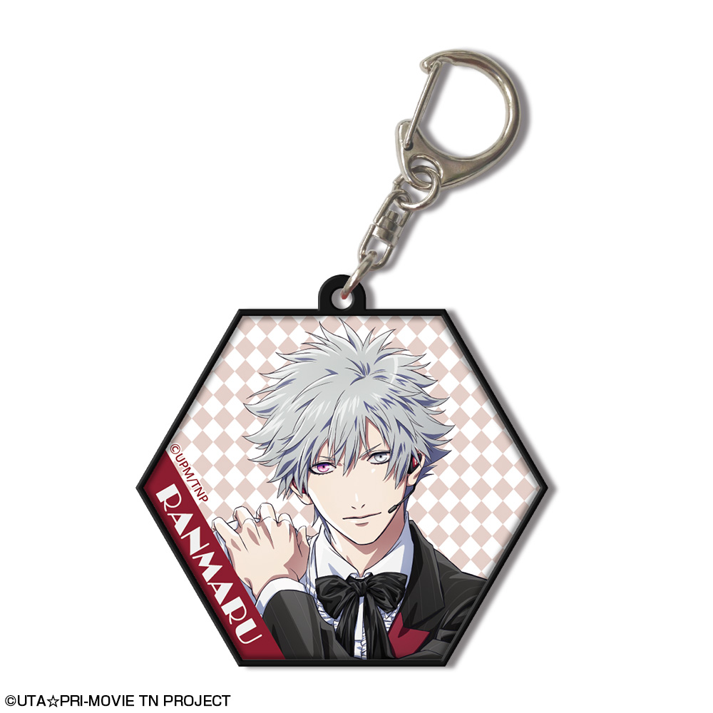 劇場版 うたの☆プリンスさまっ♪ TABOO NIGHT XXXX_ラバーキーホルダー デザイン02(黒崎蘭丸)