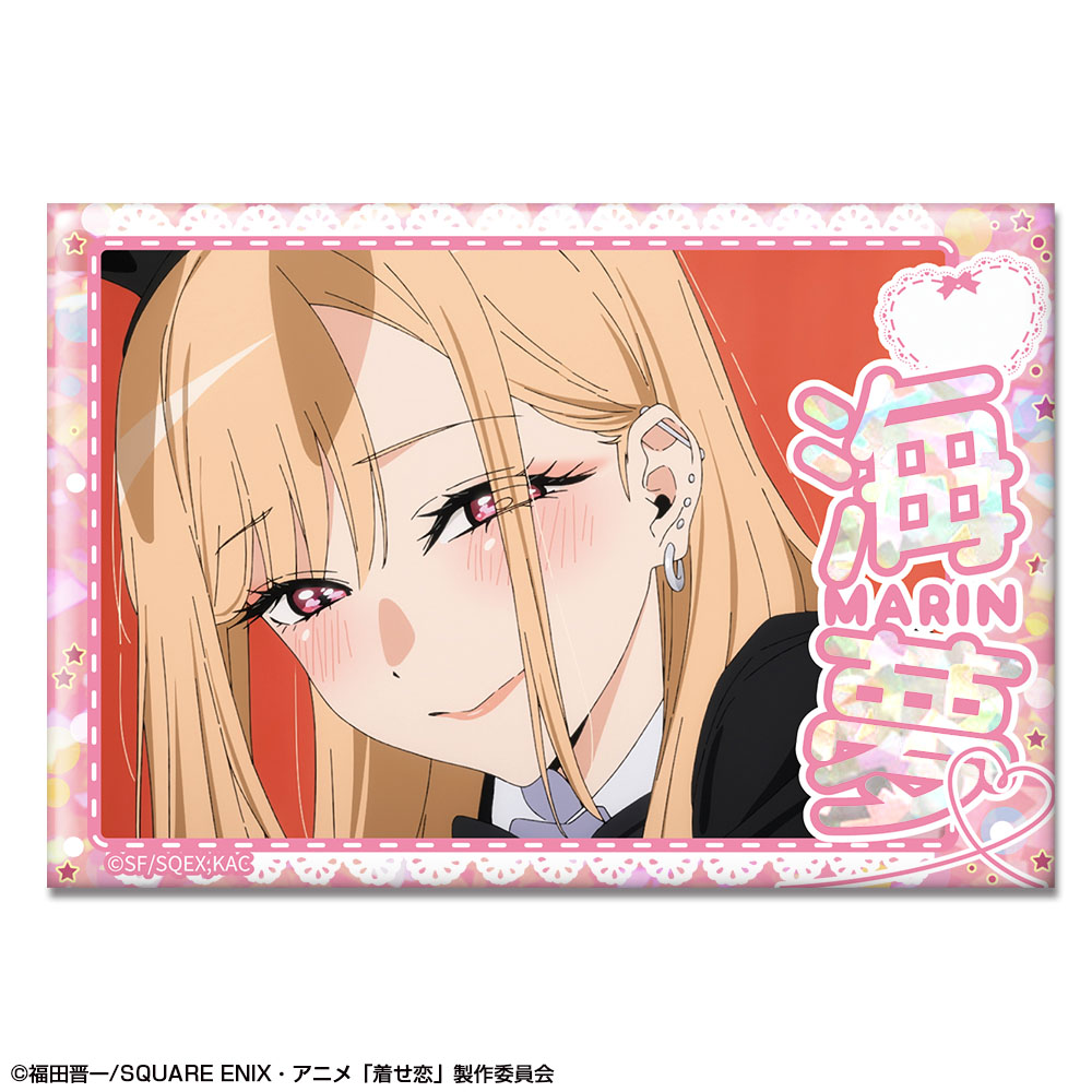 その着せ替え人形(ビスク・ドール)は恋をする Season 2_ホログラム缶バッジ デザイン03(喜多川海夢/C)