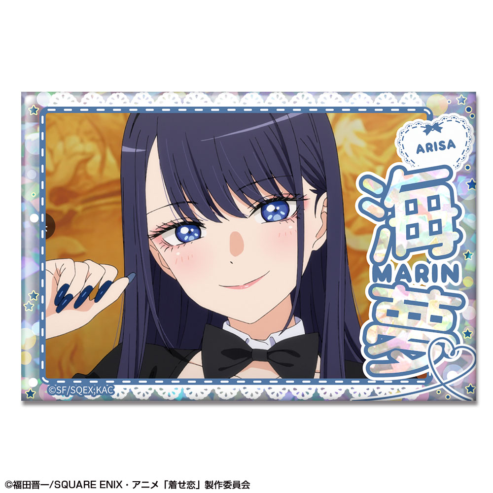 希少　レア　着せ恋　マルイ　ホログラム缶バッジ　喜多川海夢　海夢 希少 レア 着せ恋 マルイ ホログラム缶バッジ 喜多川海夢 海夢