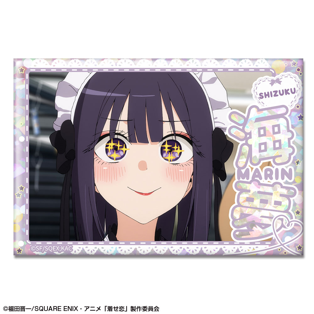 その着せ替え人形(ビスク・ドール)は恋をする Season 2_ホログラム缶バッジ デザイン10(海夢(雫)/B)