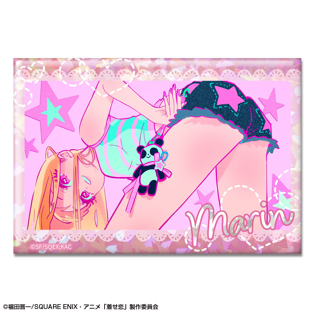 その着せ替え人形(ビスク・ドール)は恋をする Season 2_ホログラム缶バッジ エンディングVer. デザイン03(喜多川海夢/C)