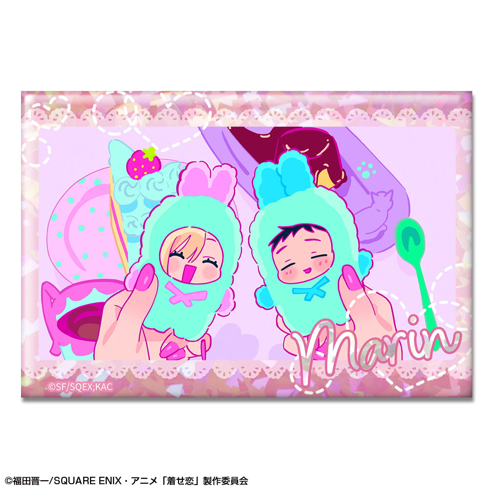 その着せ替え人形(ビスク・ドール)は恋をする Season 2_ホログラム缶バッジ エンディングVer. デザイン05(喜多川海夢/D)