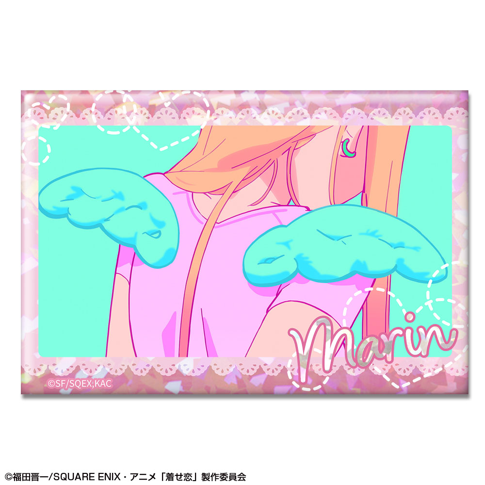 その着せ替え人形(ビスク・ドール)は恋をする Season 2_ホログラム缶バッジ エンディングVer. デザイン10(喜多川海夢/I)