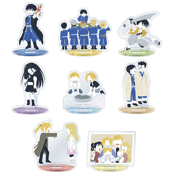 鋼の錬金術師_ミニアクリルスタンドコレクション／ゆるパレット第2弾