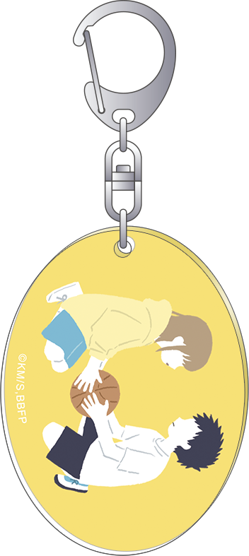 アオのハコ_アクリルキーホルダー／猪股 大喜&鹿野 千夏 A　ゆるパレット