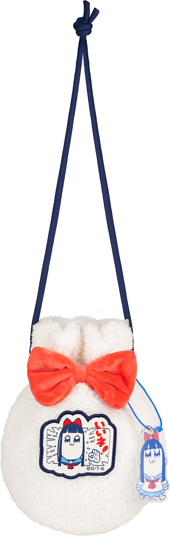 ポプテピピック_コンビニシリーズ 中華まん巾着袋 ピピ美