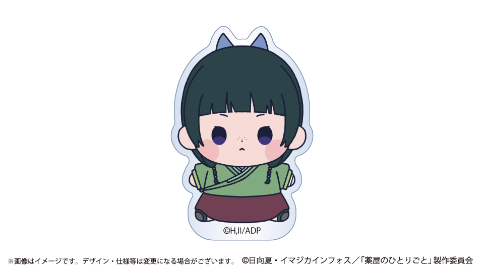 薬屋のひとりごと_もっちび アクリルバッジスタンド 猫猫