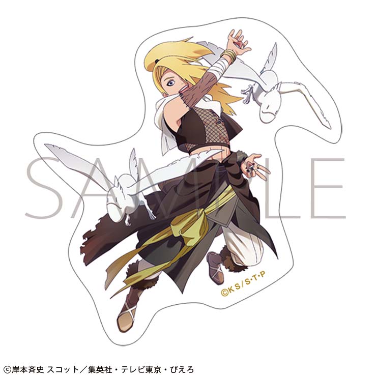 NARUTO?ナルト? 疾風伝_ステッカー／デイダラ　忍伝冒険譚