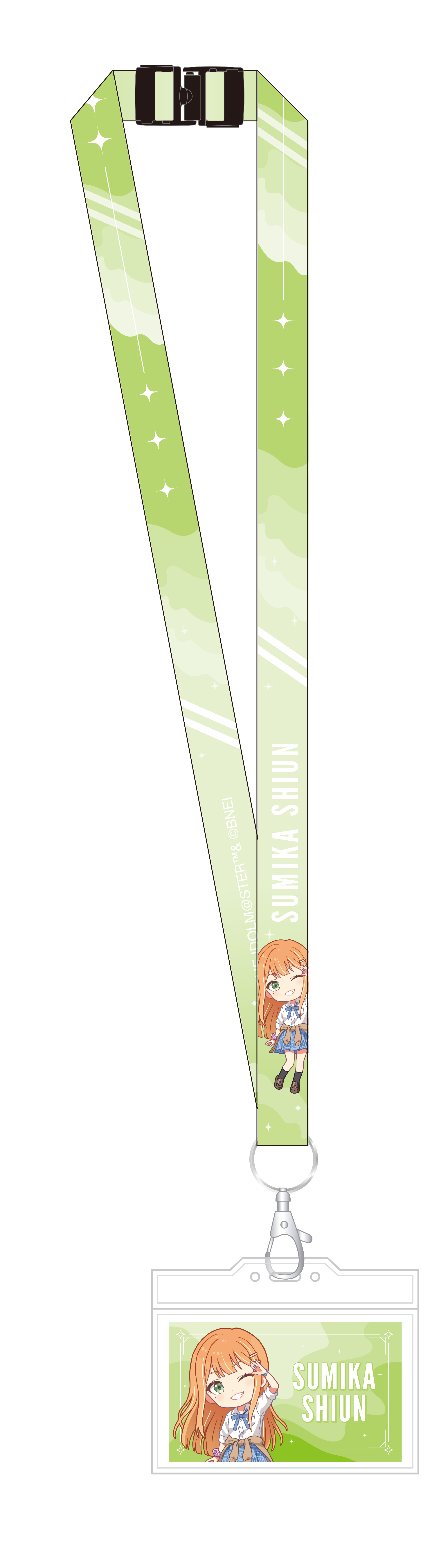 学園アイドルマスター_ネックストラップ／紫雲清夏