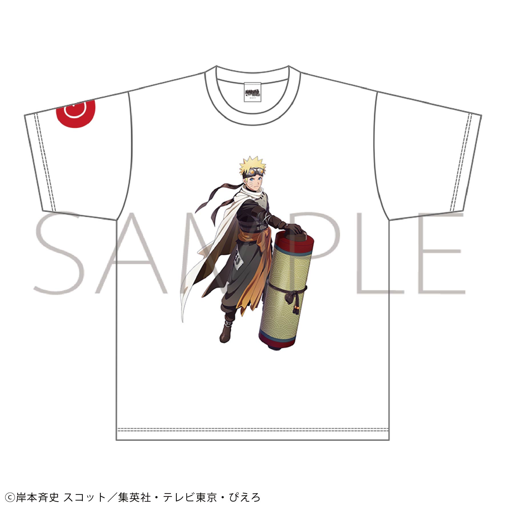 NARUTO?ナルト? 疾風伝_Lサイズ_Tシャツ／うずまきナルト　忍伝冒険譚