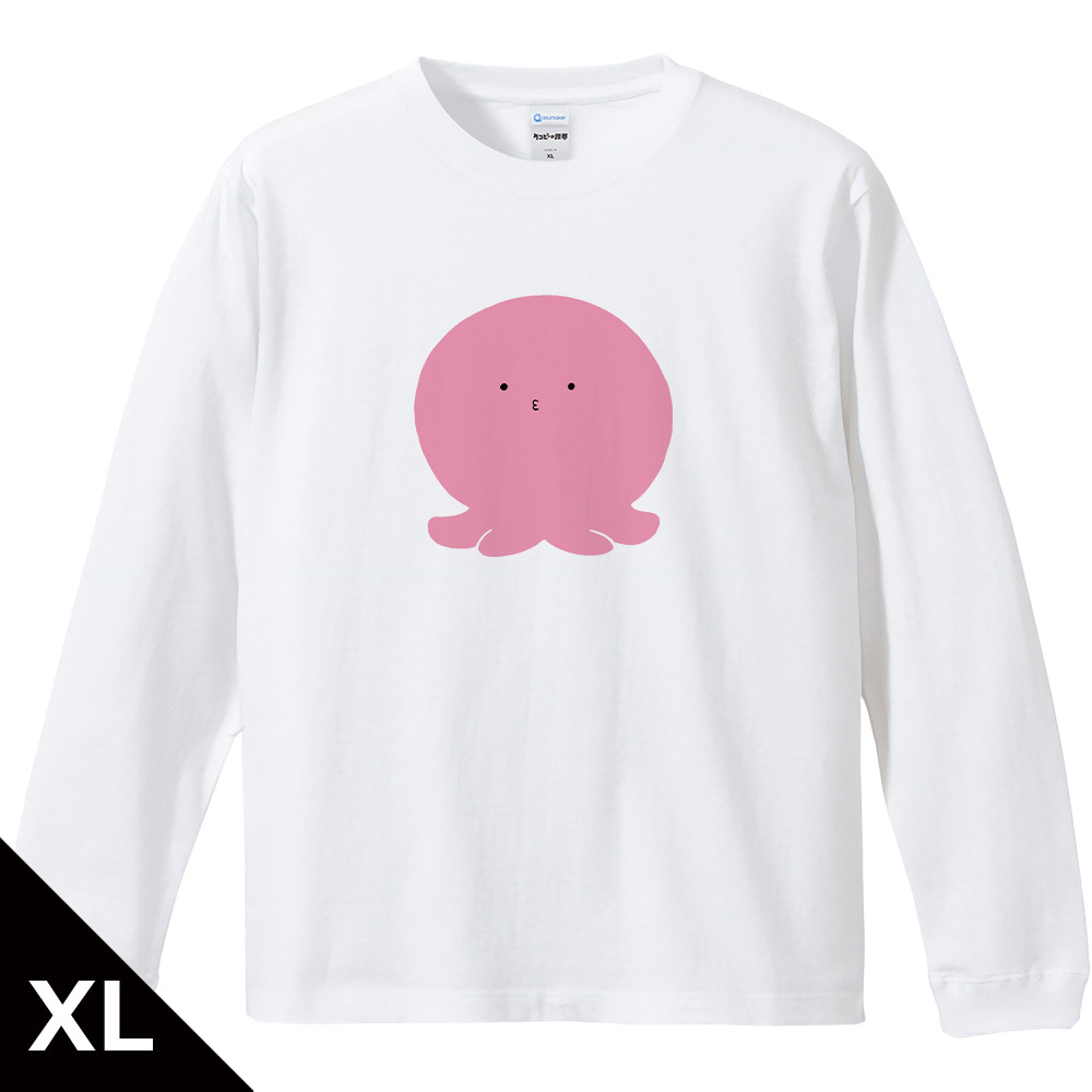 タコピーの原罪_XLサイズ_リブ付ロングスリーブTシャツ タコピー