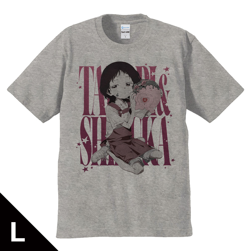 タコピーの原罪_Lサイズ_Tシャツ しずか＆タコピー バレンタインver.