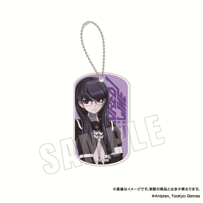 HUNDRED LINE -最終防衛学園-_アクリルキーホルダー 03 雫原比留子