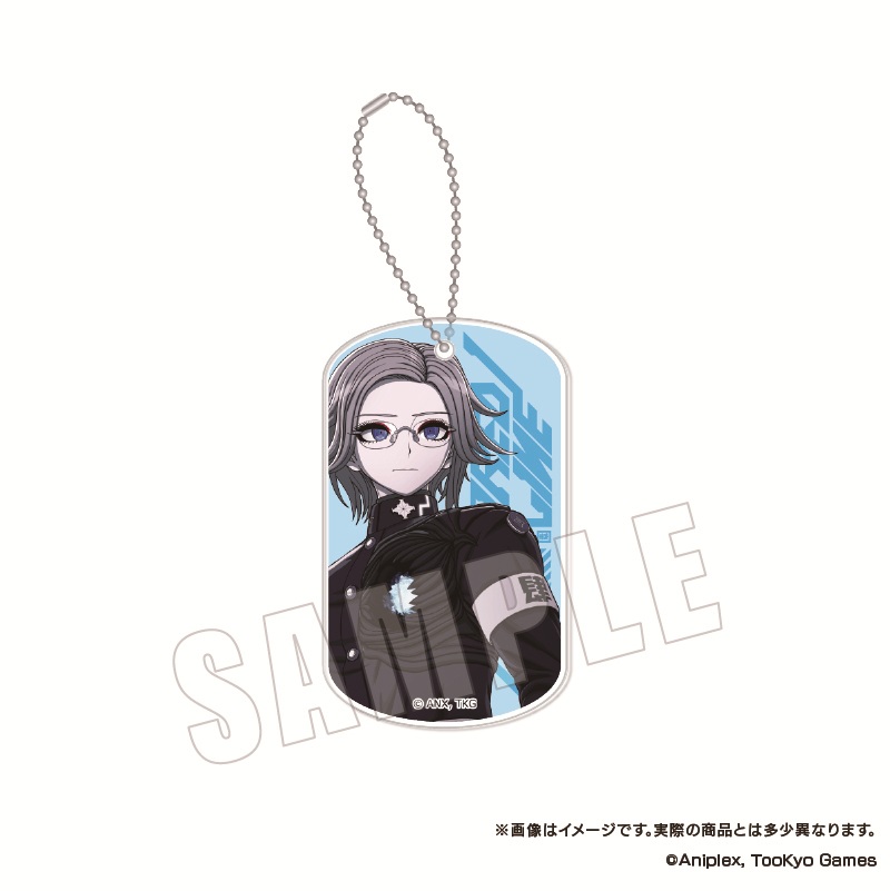 HUNDRED LINE -最終防衛学園-_アクリルキーホルダー 05 蒼月衛人