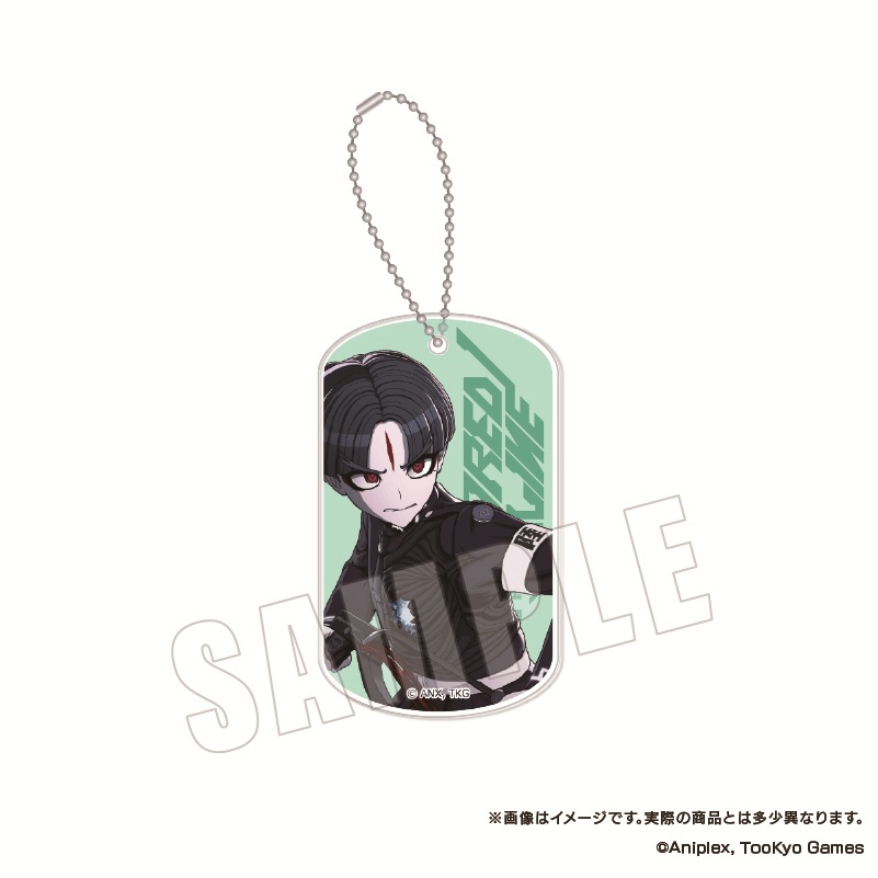 HUNDRED LINE -最終防衛学園-_アクリルキーホルダー 07 丸子楽