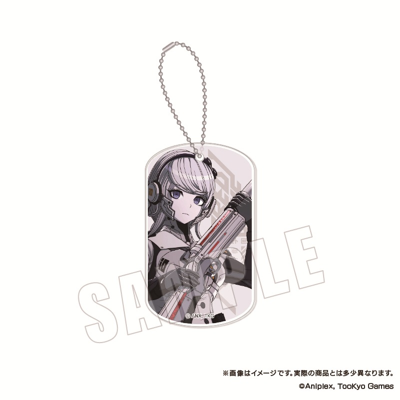 HUNDRED LINE -最終防衛学園-_アクリルキーホルダー 11 霧藤希