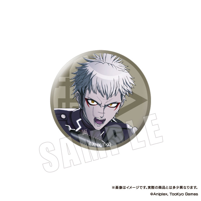 HUNDRED LINE -最終防衛学園-_缶バッジ 02 厄師寺猛丸