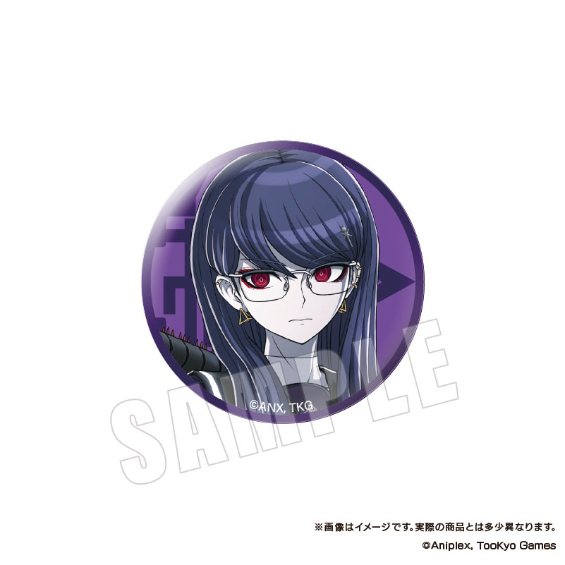 HUNDRED LINE -最終防衛学園-_缶バッジ 03 雫原比留子