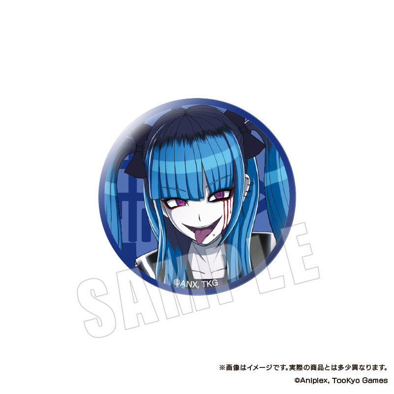 HUNDRED LINE -最終防衛学園-_缶バッジ 04 飴宮怠美