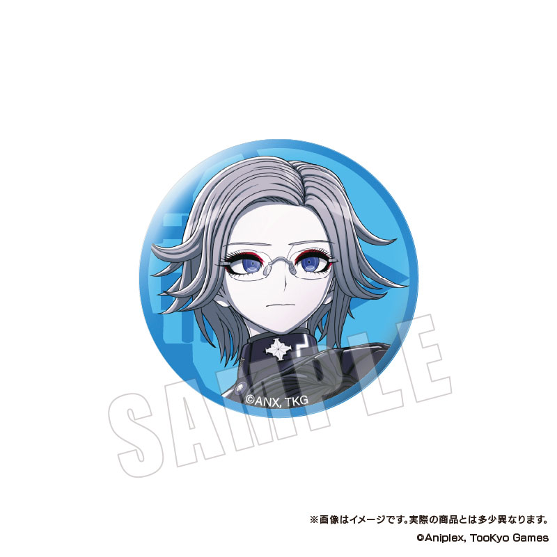 HUNDRED LINE -最終防衛学園-_缶バッジ 05 蒼月衛人