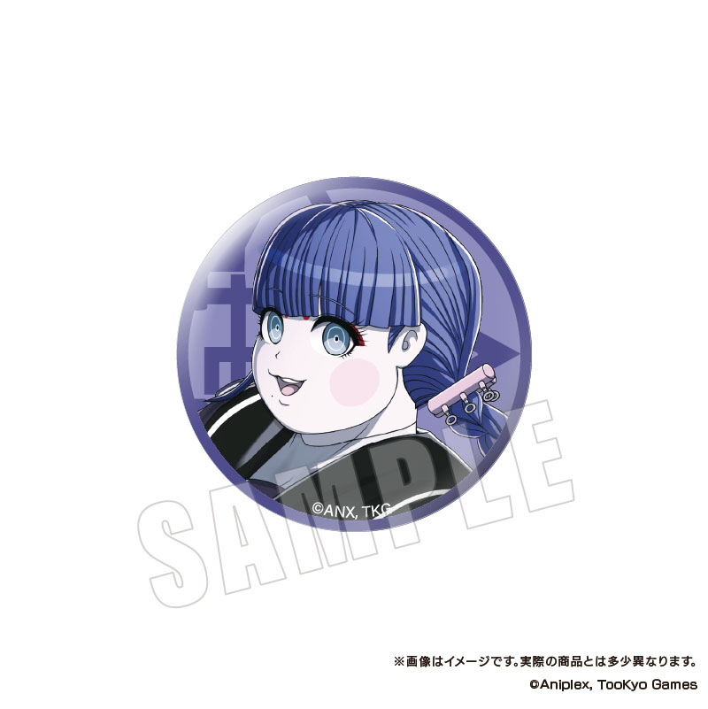 HUNDRED LINE -最終防衛学園-_缶バッジ 15 喪白もこ