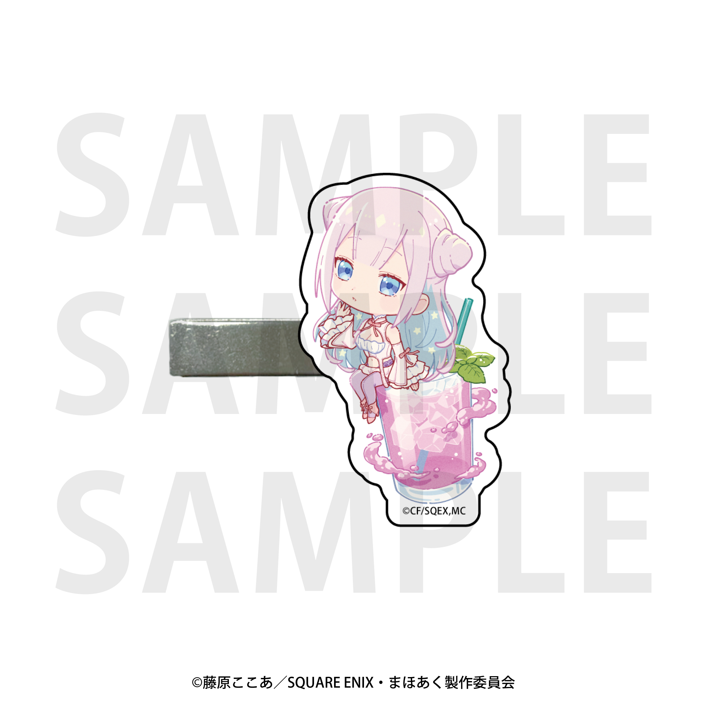 かつて魔法少女と悪は敵対していた。_前髪クリップ 深森白夜