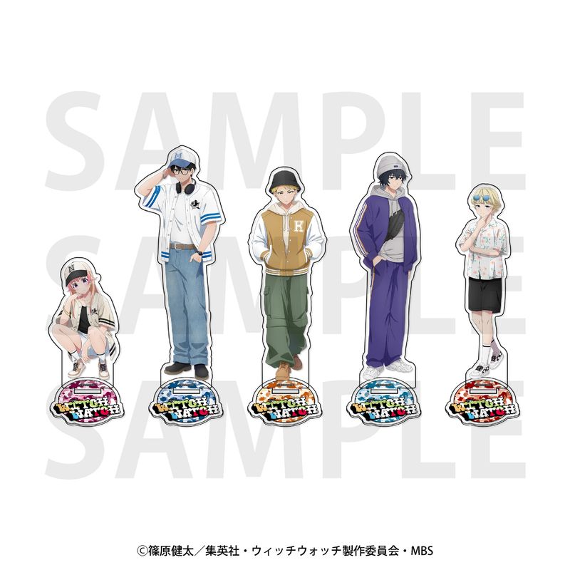 ウィッチウォッチ_アクリルスタンド 描き下ろし ストリートスタイル