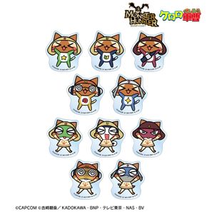 モンスターハンター×ケロロ軍曹_トレーディングアクリルマスコット(単位/コンプリートBOX)(BOX/10個入り)