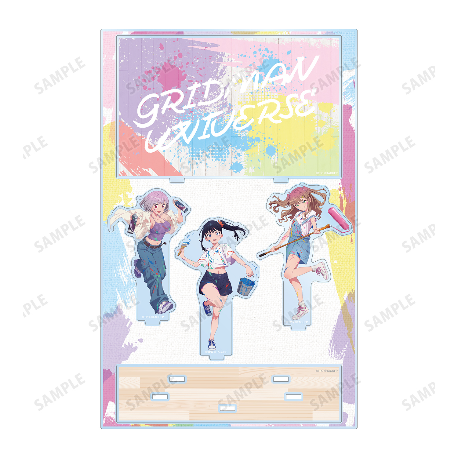 グリッドマン ユニバース_描き下ろし ペインタースタイルver