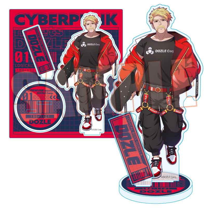 ドズル社_アクリルスタンド ドズル CYBERPUNK meets DOZLE Corp