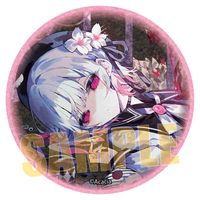 魔法少女ノ魔女裁判_グリッター缶バッジ 桜羽エマA | 魔法少女ノ魔女
