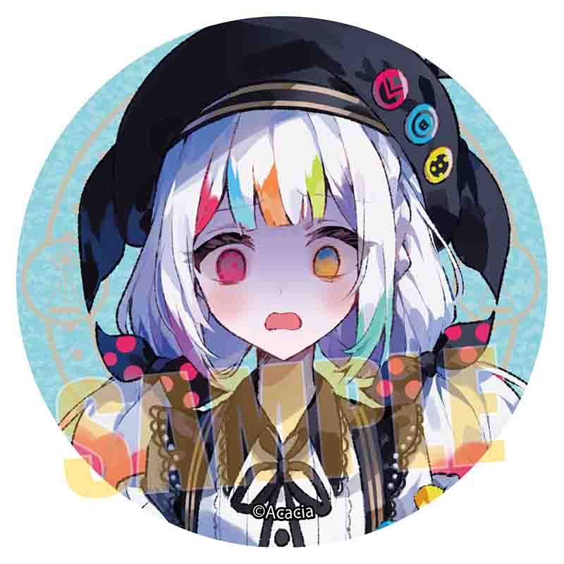 魔法少女ノ魔女裁判　まのさば　BOOKOFF 城ケ崎ノア　缶バッジ 魔法少女ノ魔女裁判_グリッター缶バッジ 城ケ崎ノアB | 魔法少女ノ魔女