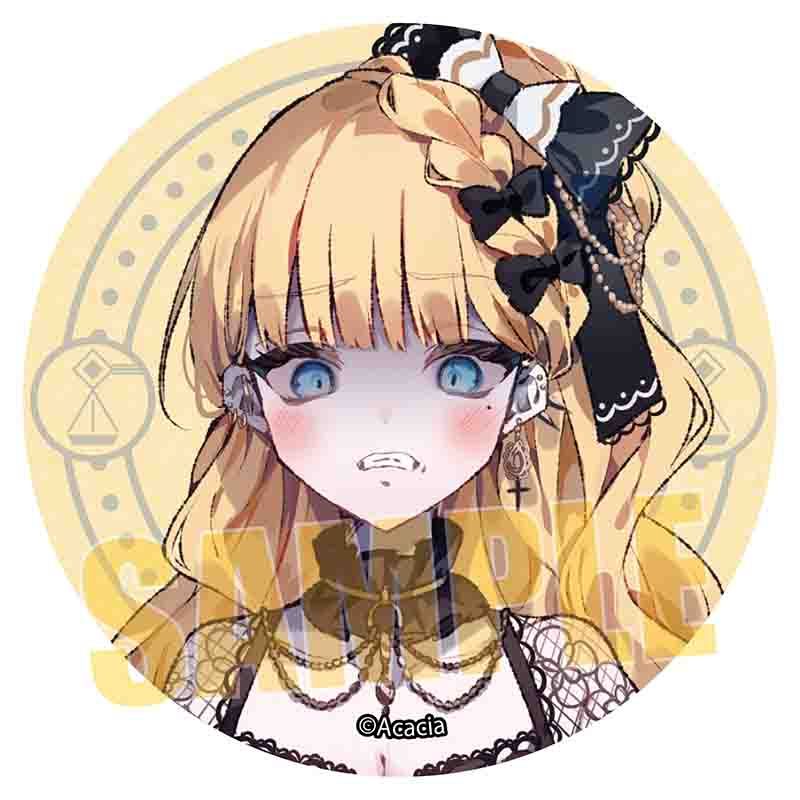 魔法少女ノ魔女裁判 佐伯ミリア コラボカフェ 缶バッジ 15個 魔法少女ノ魔女裁判_グリッター缶バッジ 佐伯ミリア | 魔法少女ノ魔女