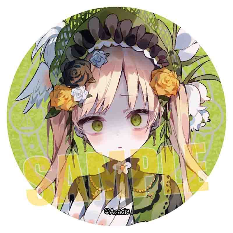 魔法少女ノ魔女裁判　缶バッジセット　橘シェリー＋遠野ハンナ 魔法少女ノ魔女裁判_グリッター缶バッジ 遠野ハンナ | 魔法少女ノ魔女