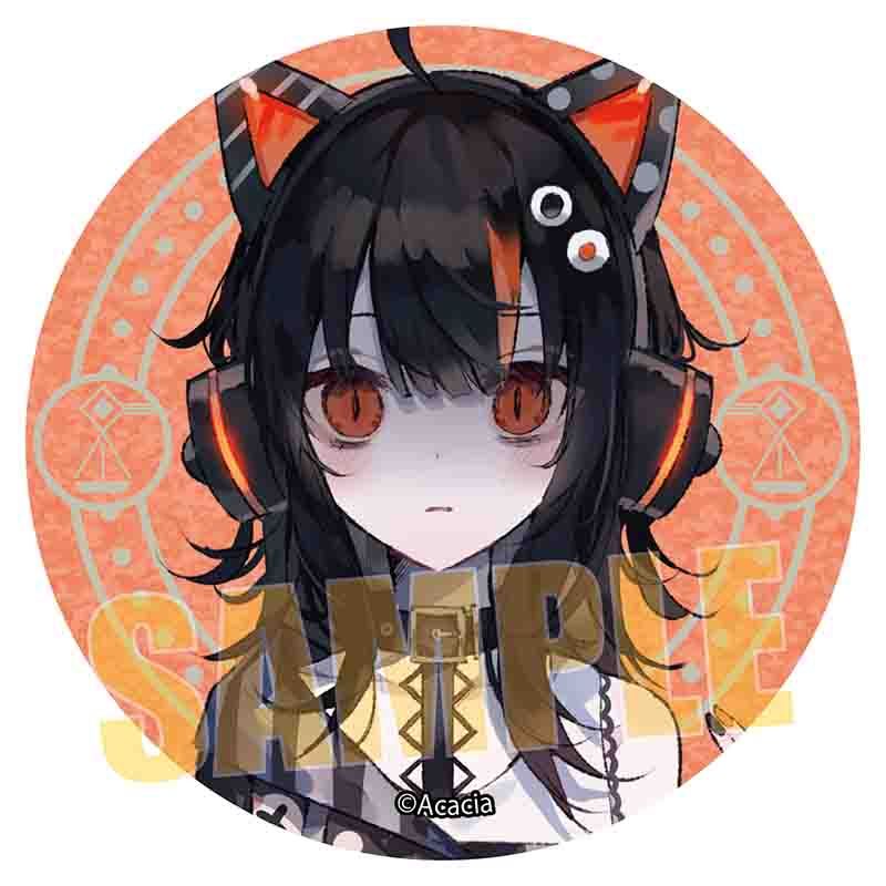 魔法少女ノ魔女裁判 コンプリートサウンドトラック　特典　沢渡ココ　缶バッジ 魔法少女ノ魔女裁判_グリッター缶バッジ 沢渡ココ | 魔法少女ノ魔女