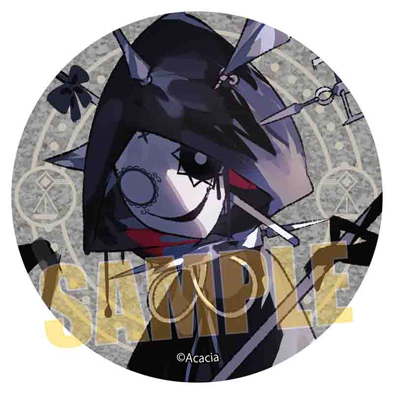 魔法少女ノ魔女裁判_グリッター缶バッジ 看守