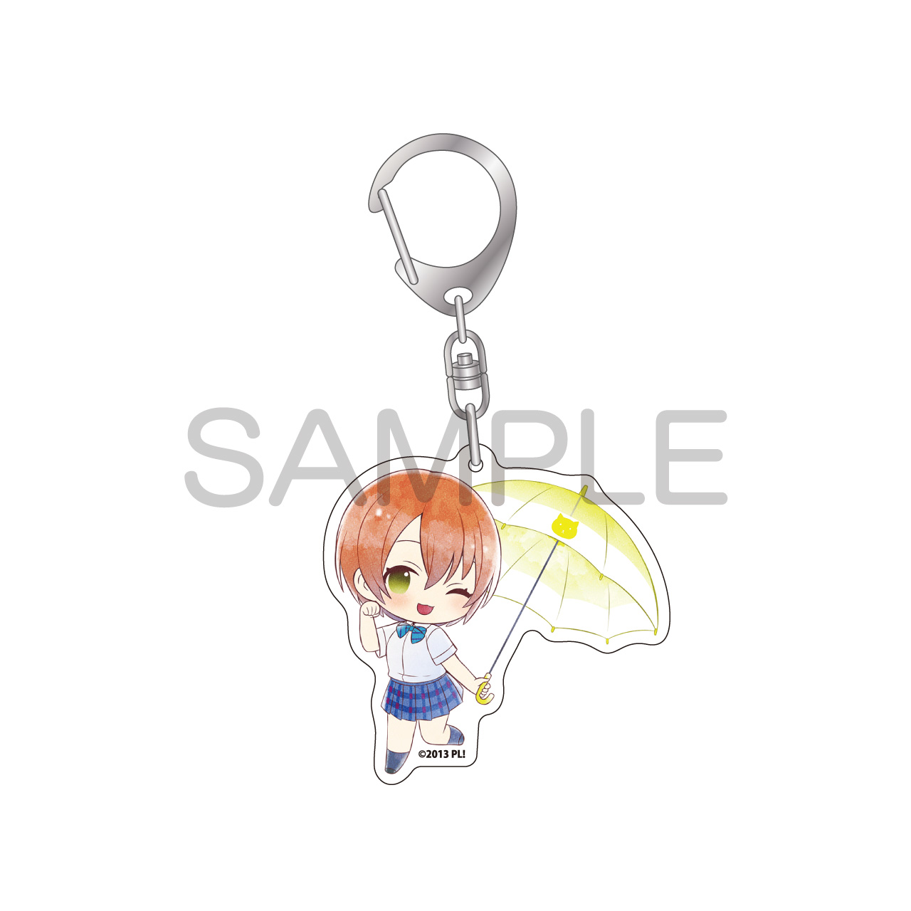 ラブライブ!_傘っこ アクリルキーホルダー 星空 凛