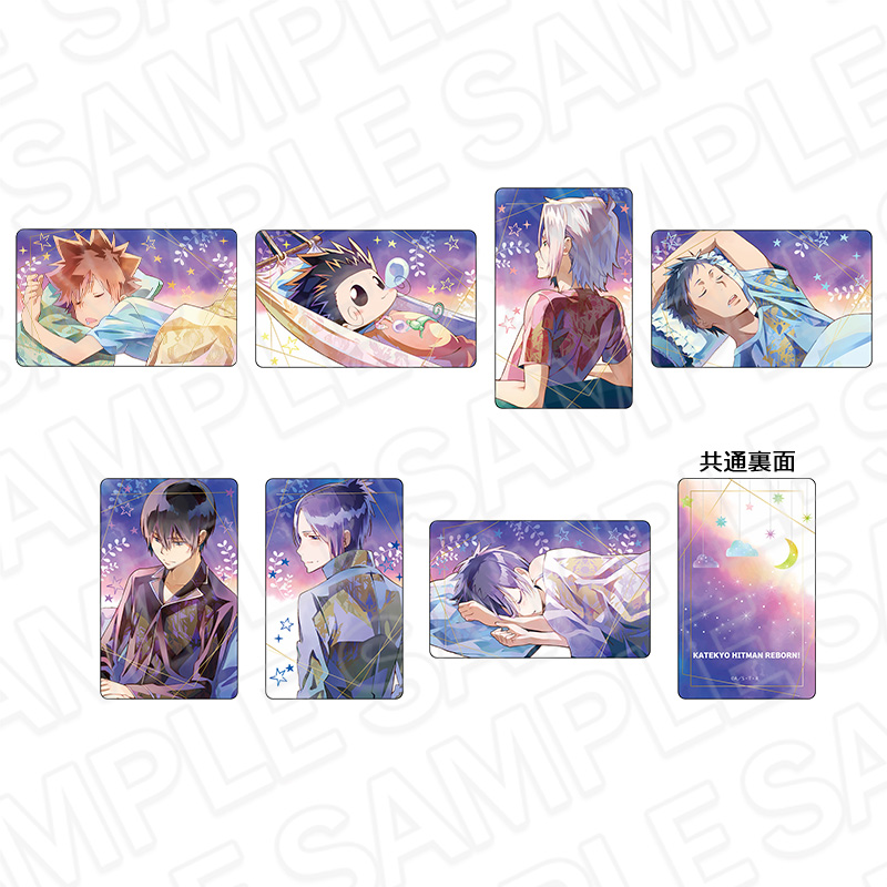 家庭教師ヒットマンREBORN!_コレクションカード(ランダム) PALE TONE series A night ver.　【コンプリートOPP／7パック入り】