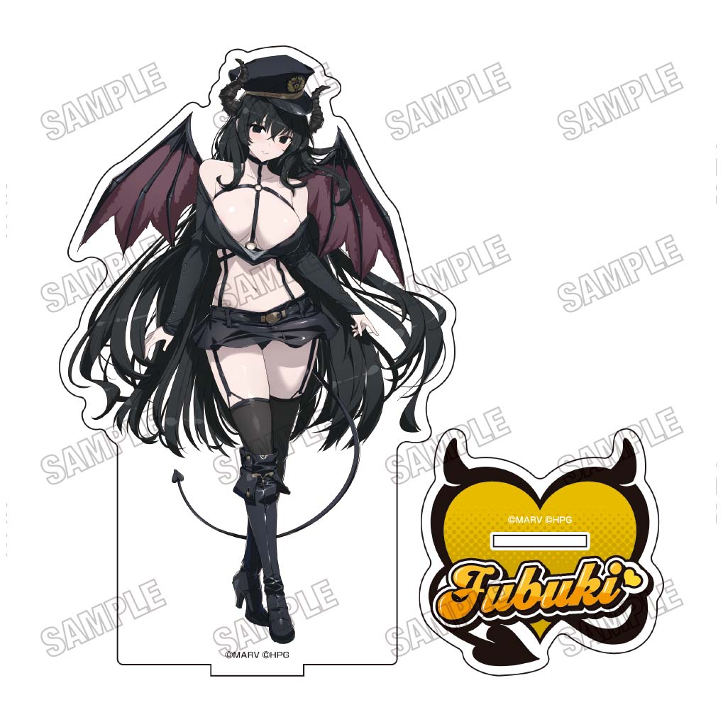 閃乱カグラ_描き下ろしBIGアクリルスタンド【デビルポリスver.】?雪不帰