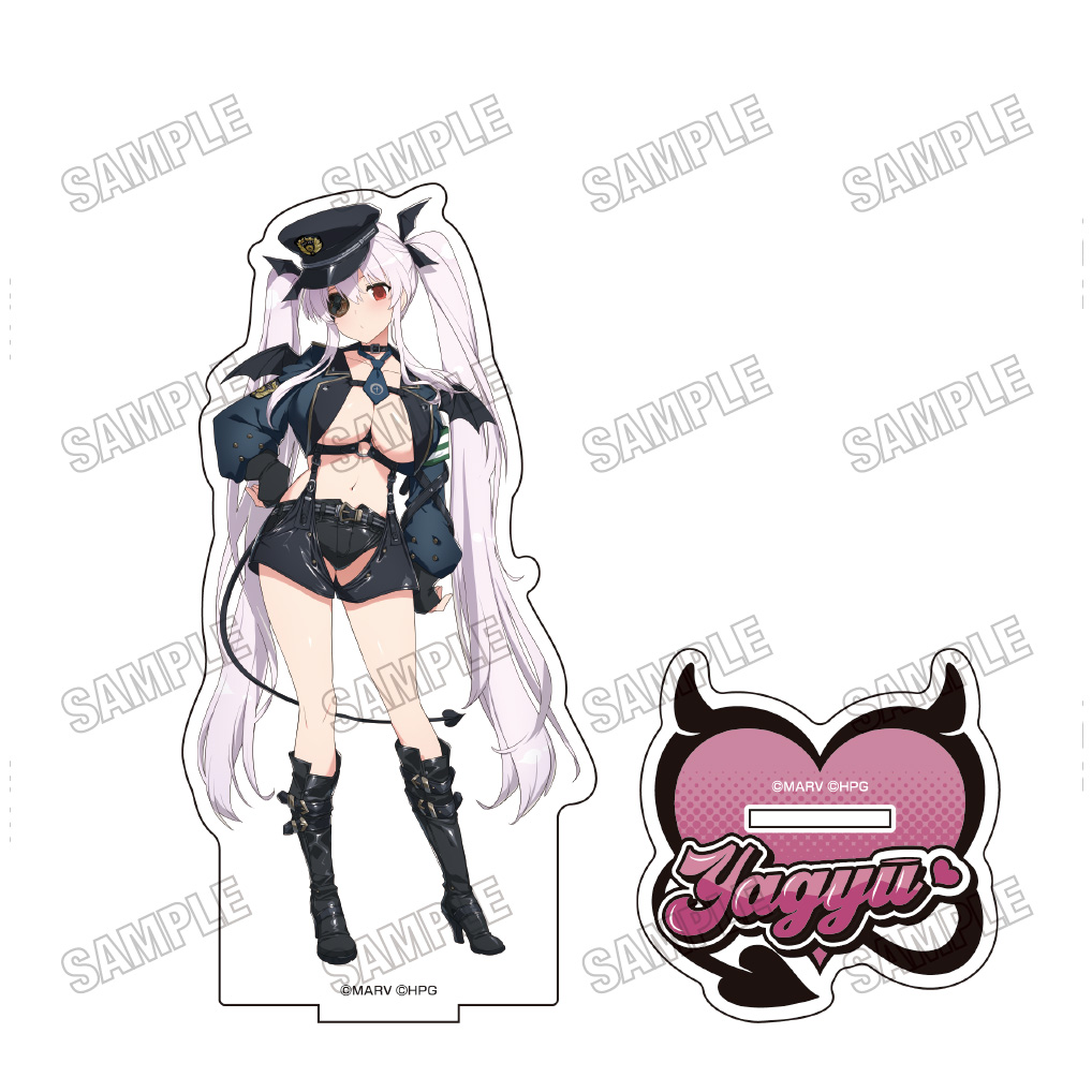 閃乱カグラ_描き下ろしBIGアクリルスタンド【デビルポリスver.】?柳生