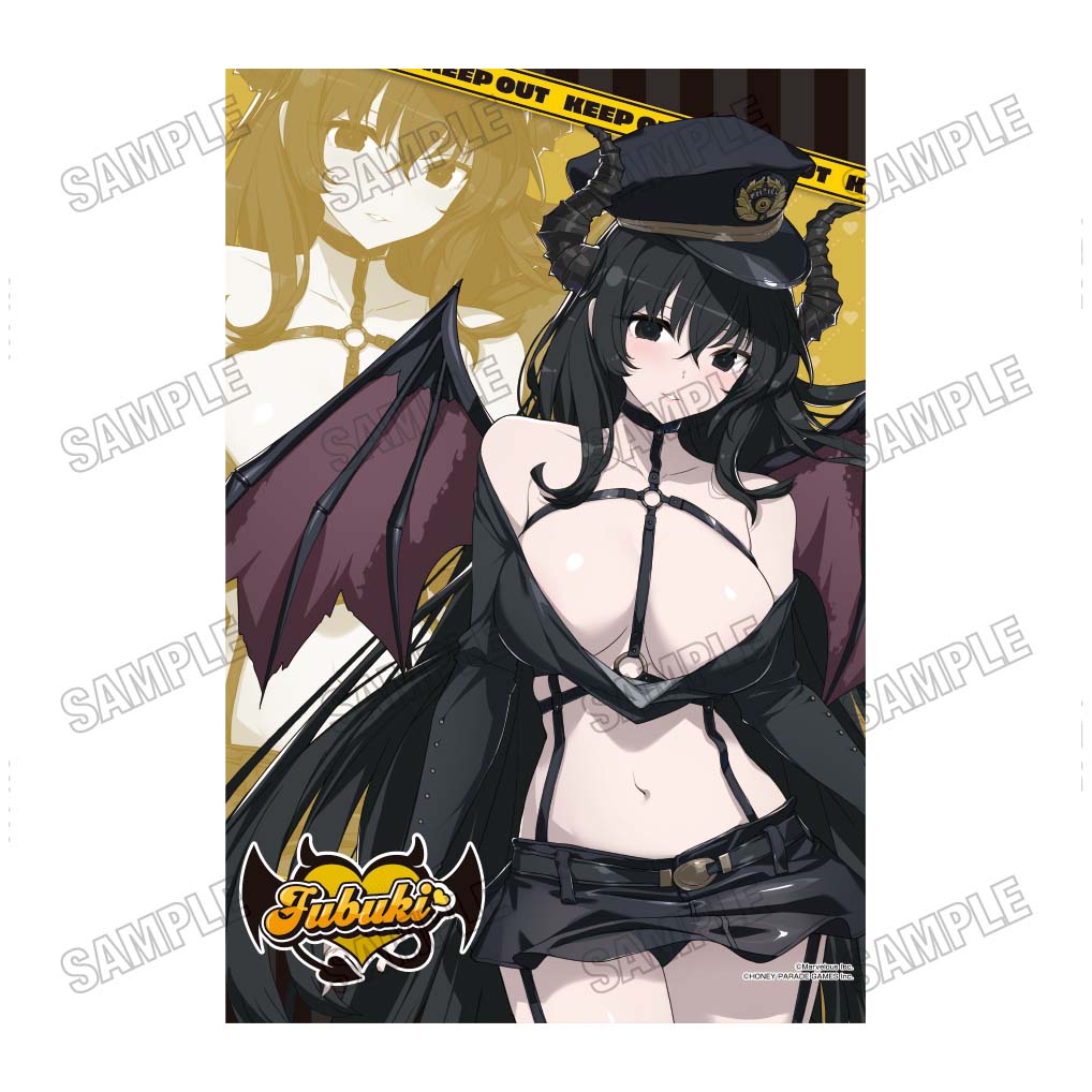 閃乱カグラ_描き下ろしB2タペストリー【デビルポリスver.】?雪不帰