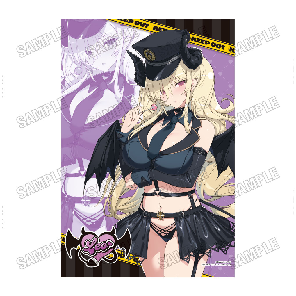 閃乱カグラ_描き下ろしB2タペストリー【デビルポリスver.】?麗王