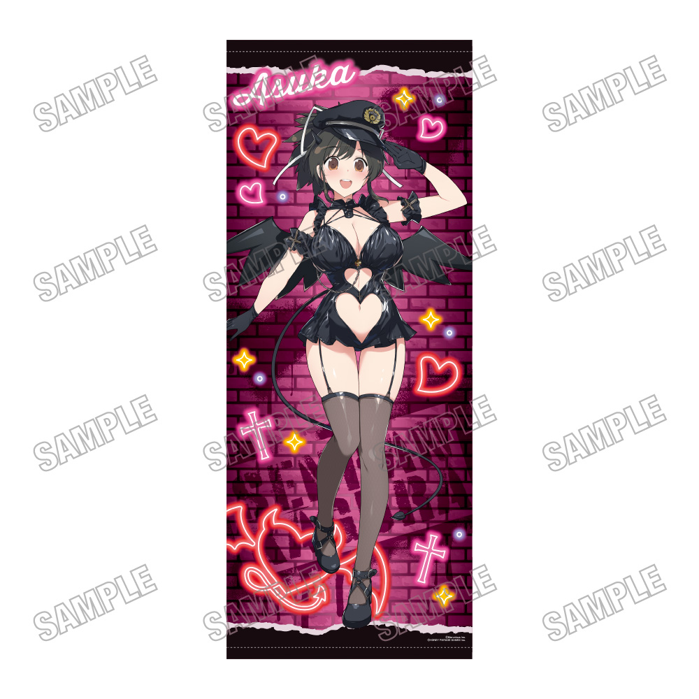 閃乱カグラ_描き下ろし等身大タペストリー【デビルポリスver.】?飛鳥