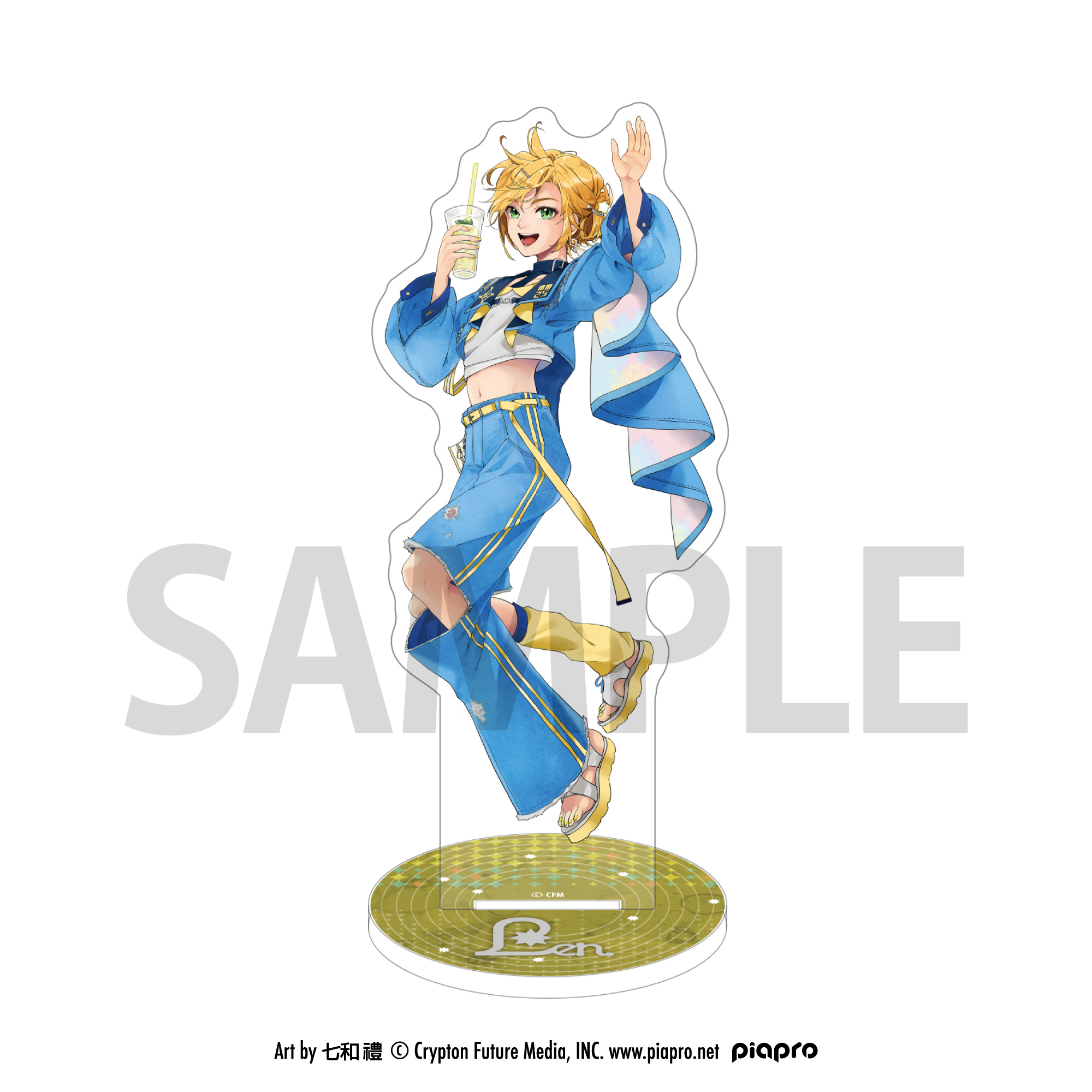 初音ミク マジカルミライ 2025 コラボカフェ in E-DINER_アクリルスタンド 鏡音レン