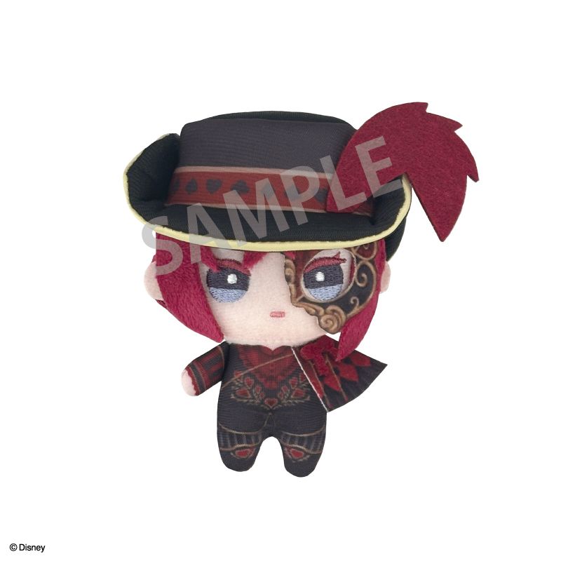 ツイステ リドル・ローズハート ぬい服 コスチューム ディズニー ツイステッドワンダーランド_ちまっこぬい リドル・ローズ